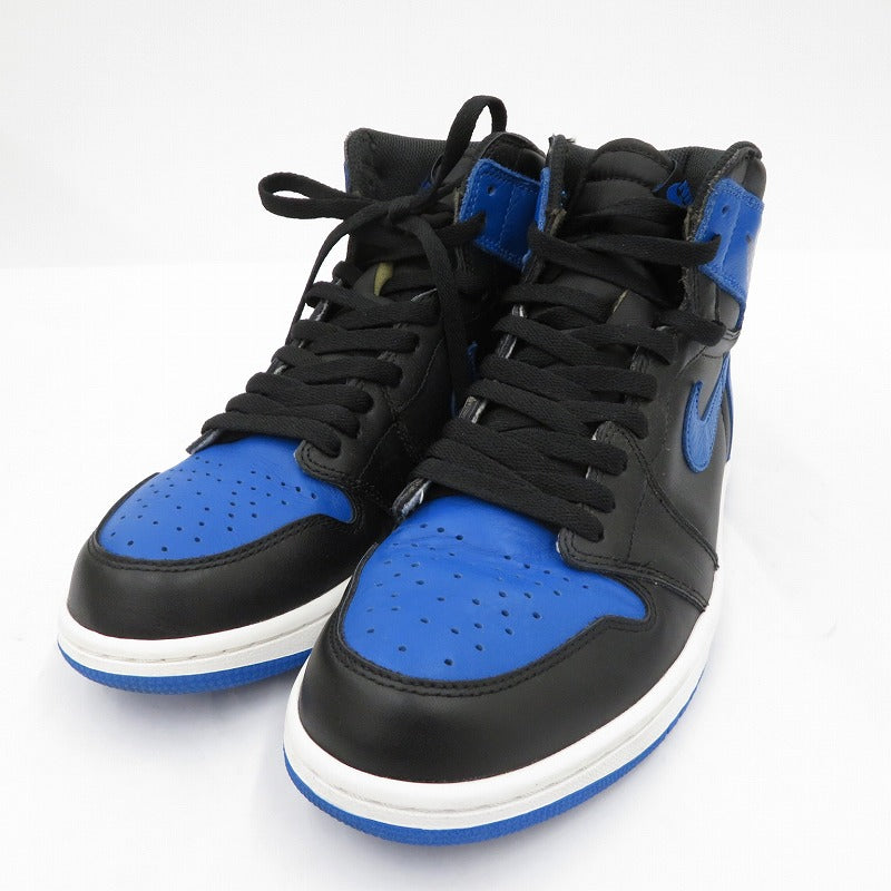 【中古】NIKE | ナイキ AJ1High/Royal スニーカー 555088-007 エアジョーダン ブルー 27cm【瀬戸大橋店】