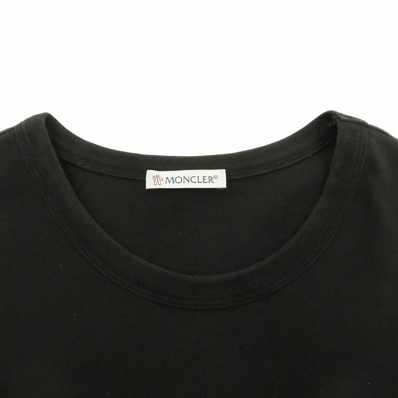 MONCLER | モンクレール 半袖Ｔシャツ F10918C73620 8390T ブラック サイズ：M