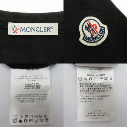 MONCLER | モンクレール 半袖Ｔシャツ F10918C73620 8390T ブラック サイズ：M