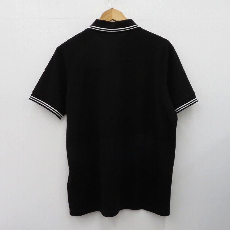 MONCLER | モンクレール SS POLO ポロシャツ K10918A00007 ブラック サイズ：M