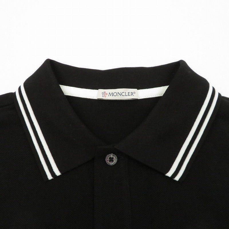 MONCLER | モンクレール SS POLO ポロシャツ K10918A00007 ブラック サイズ：M
