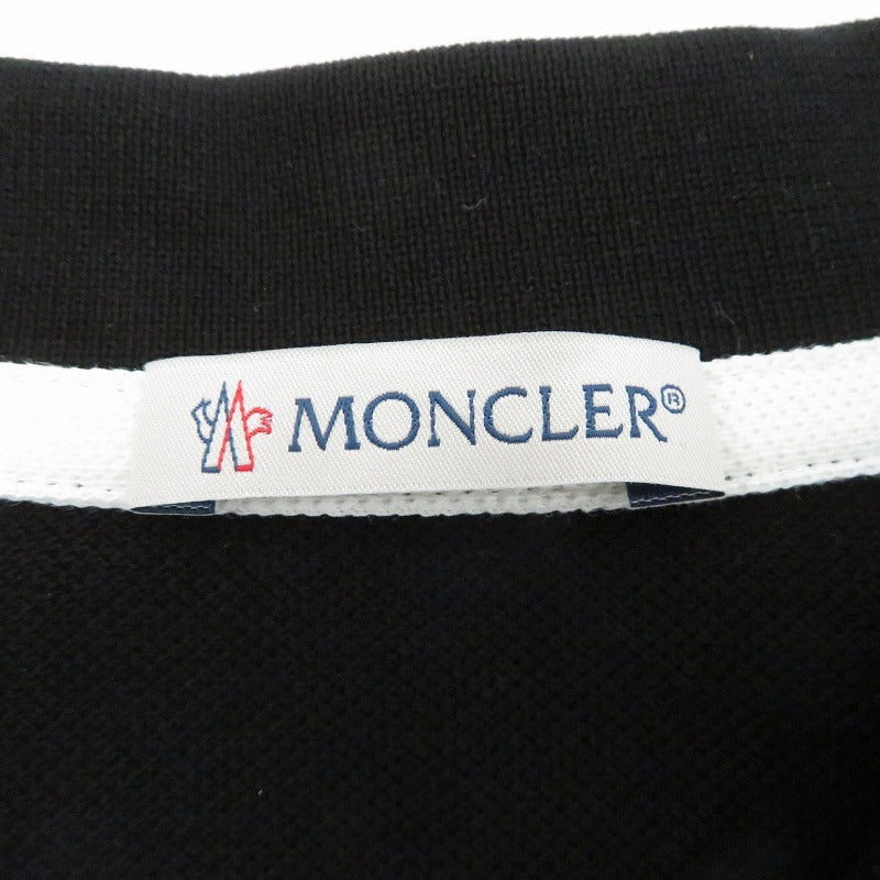 MONCLER | モンクレール SS POLO ポロシャツ K10918A00007 ブラック サイズ：M