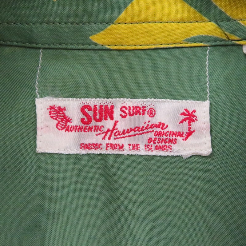 SUN SURF | サンサーフ その他トップス SS36827 アロハ グリーン サイズ：L