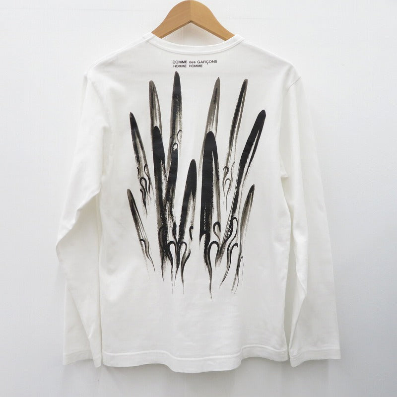 COMME des GARCONS HOMME | コムデギャルソンオム 長袖Ｔシャツ ホワイト