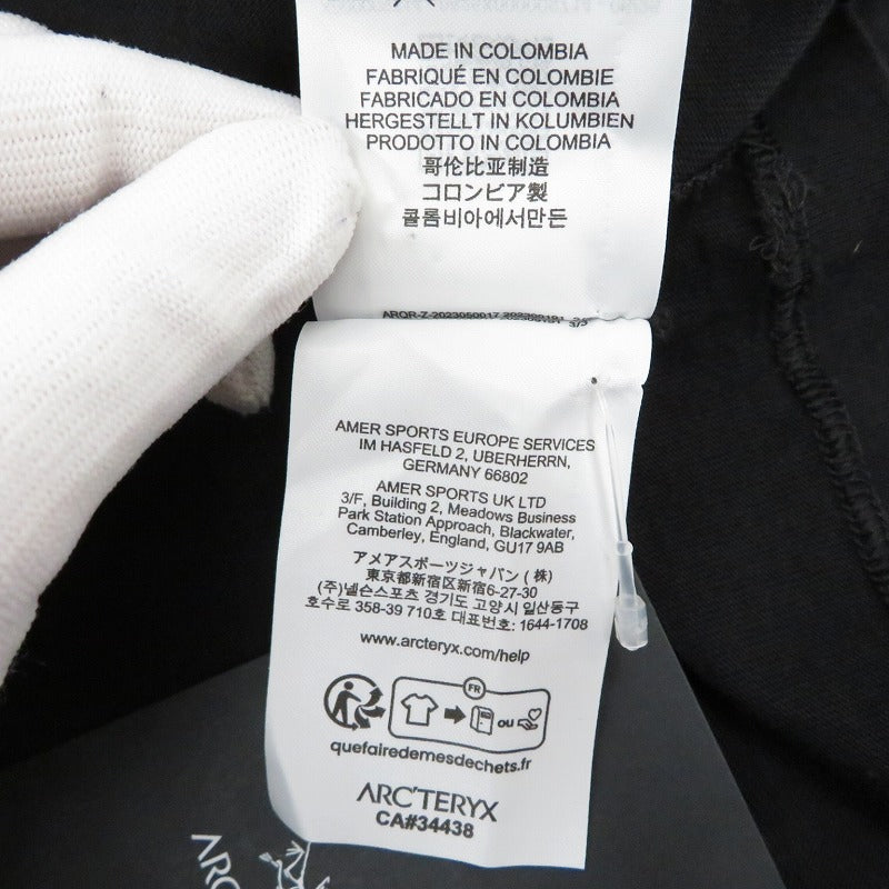 ARC'TERYX | アークテリクス Kragg Cotton LS M 長袖Ｔシャツ X00000971401 ブラック サイズ：M