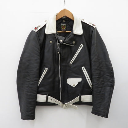 schott | ショット ﾜﾝｽﾀｰﾀﾞﾌﾞﾙﾗｲﾀﾞｰｽｼﾞｬｹｯﾄ ライダースジャケット ブラック サイズ：40
