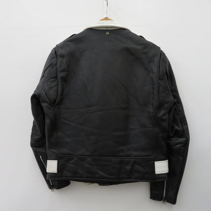 schott | ショット ﾜﾝｽﾀｰﾀﾞﾌﾞﾙﾗｲﾀﾞｰｽｼﾞｬｹｯﾄ ライダースジャケット ブラック サイズ：40