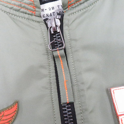 ALPHA | アルファ ×BREITLING N-2B ミリタリーコート フライトジャケット カーキ サイズ：M
