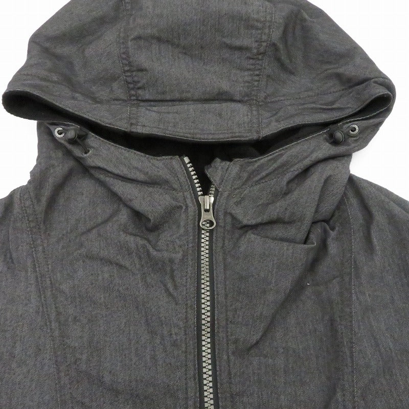 THE NORTH FACE | ザ・ノースフェイス Black Denim Nylon Compact Nomad Jacket ナイロンジャケット NP72330R ブラック サイズ：L