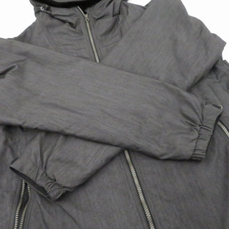 THE NORTH FACE | ザ・ノースフェイス Black Denim Nylon Compact Nomad Jacket ナイロンジャケット NP72330R ブラック サイズ：L