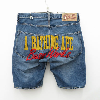 A BATHING APE | アベイシングエイプ ショートパンツ ブルー サイズ：M