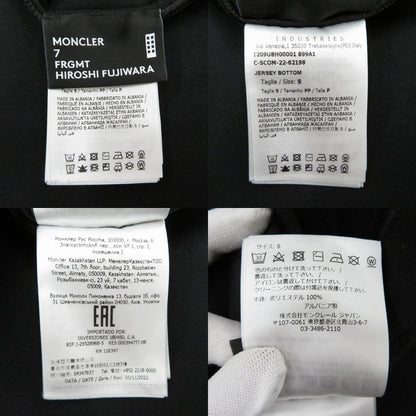 MONCLER GENIUS | モンクレールジニアス ×FRAGMENT DESIGN パンツ I209U8H00001 899A1 ブラック サイズ：S