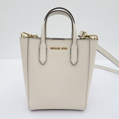 Michael Kors | マイケルコース VINCENT ﾄｰﾄ ｳｨｽﾞ ｶｰﾄﾞｹｰｽ ｱﾀｯﾁ ｽﾓｰﾙ ショルダーバッグ 35F4G2VC0T ホワイト