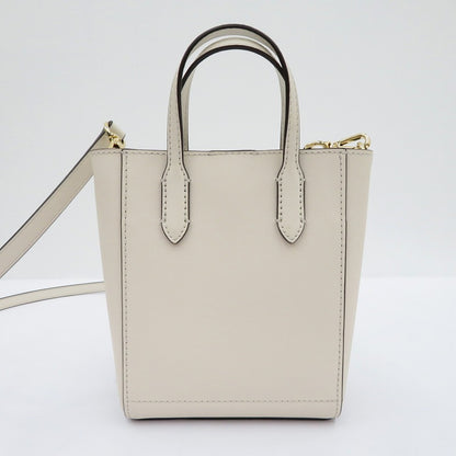 Michael Kors | マイケルコース VINCENT ﾄｰﾄ ｳｨｽﾞ ｶｰﾄﾞｹｰｽ ｱﾀｯﾁ ｽﾓｰﾙ ショルダーバッグ 35F4G2VC0T ホワイト