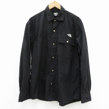 THE NORTH FACE | ザ・ノースフェイス L/S Nuptse Shirt ナイロンジャケット NR11961 ブラック サイズ：M