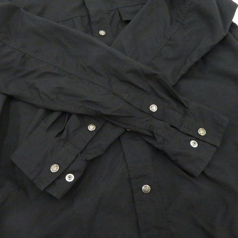 THE NORTH FACE | ザ・ノースフェイス L/S Nuptse Shirt ナイロンジャケット NR11961 ブラック サイズ：M