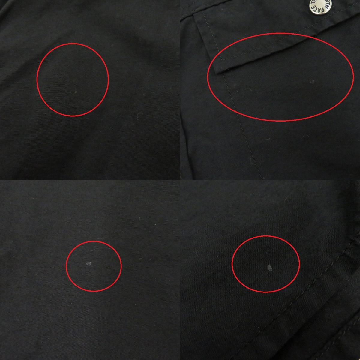 THE NORTH FACE | ザ・ノースフェイス L/S Nuptse Shirt ナイロンジャケット NR11961 ブラック サイズ：M