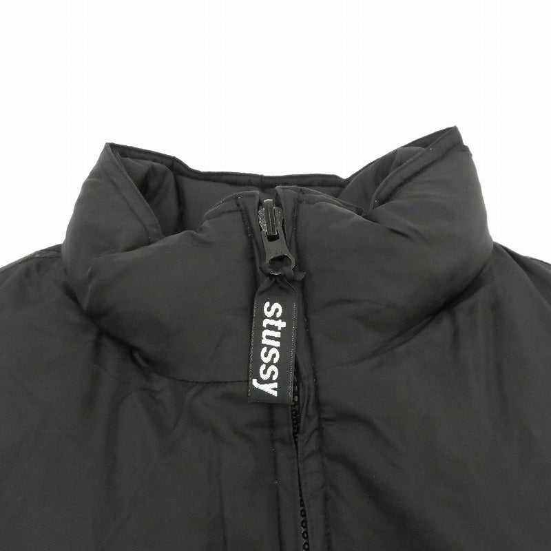 STUSSY | ステューシー REVERSIBLE FISHING DOWN VEST 中綿ベスト ブラック サイズ：M【瀬戸大橋店】
