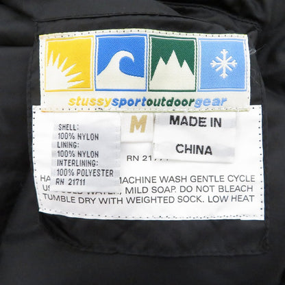 STUSSY | ステューシー REVERSIBLE FISHING DOWN VEST 中綿ベスト ブラック サイズ：M【瀬戸大橋店】