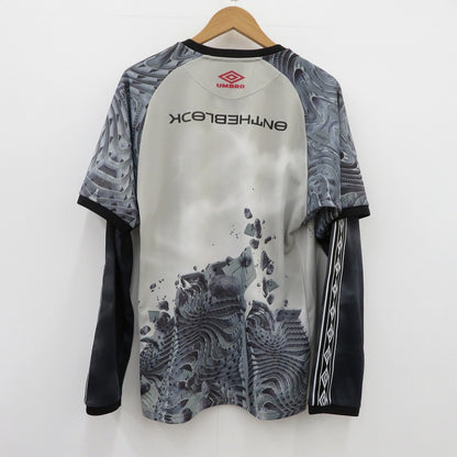 UMBRO | アンブロ ×PARANOID OVERLAP L/S GAME SHIRT 長袖Ｔシャツ グレー サイズ：L【瀬戸大橋店】