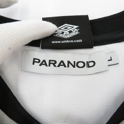 UMBRO | アンブロ ×PARANOID OVERLAP L/S GAME SHIRT 長袖Ｔシャツ グレー サイズ：L【瀬戸大橋店】