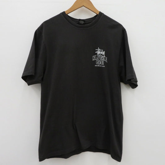 STUSSY | ステューシー CALI GROWN TEE PIGMENT DYED 半袖Ｔシャツ ブラック サイズ：M【瀬戸大橋店】