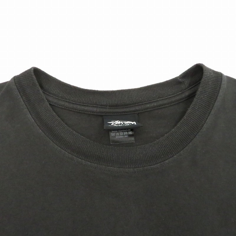 STUSSY | ステューシー CALI GROWN TEE PIGMENT DYED 半袖Ｔシャツ ブラック サイズ：M【瀬戸大橋店】
