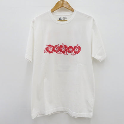 CHALLENGER | チャレンジャー HIBISCUS TEE 半袖Ｔシャツ CLG-TS-024-004 ホワイト サイズ：L【瀬戸大橋店】