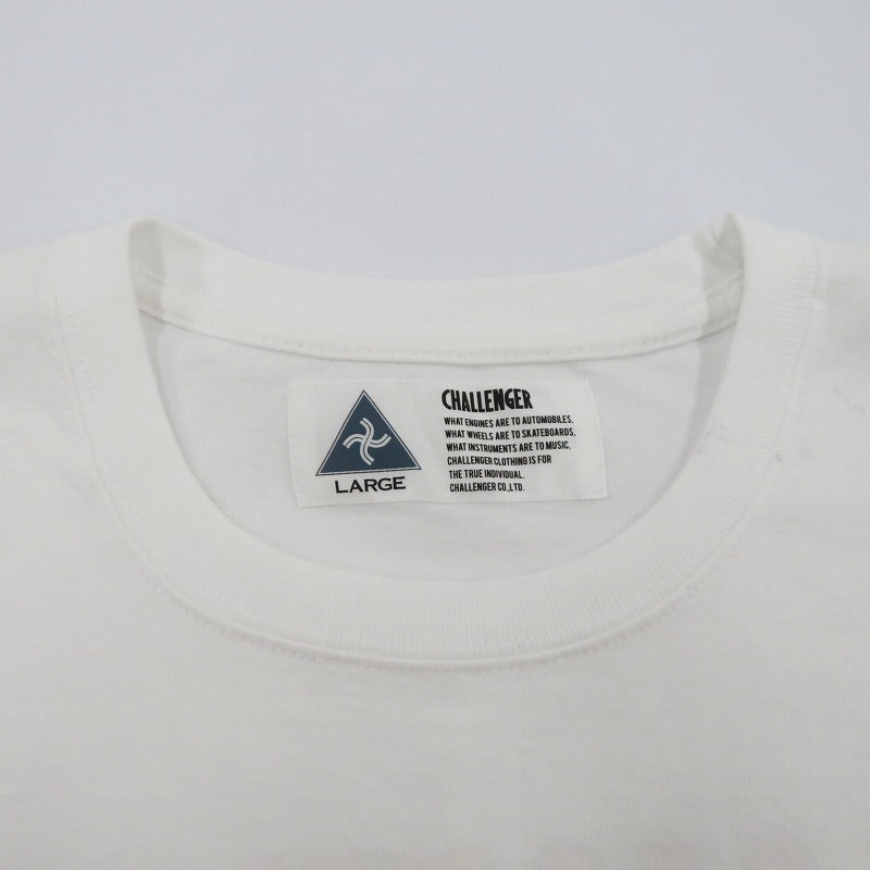 CHALLENGER | チャレンジャー HIBISCUS TEE 半袖Ｔシャツ CLG-TS-024-004 ホワイト サイズ：L【瀬戸大橋店】
