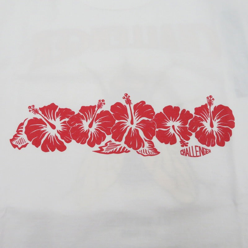CHALLENGER | チャレンジャー HIBISCUS TEE 半袖Ｔシャツ CLG-TS-024-004 ホワイト サイズ：L【瀬戸大橋店】