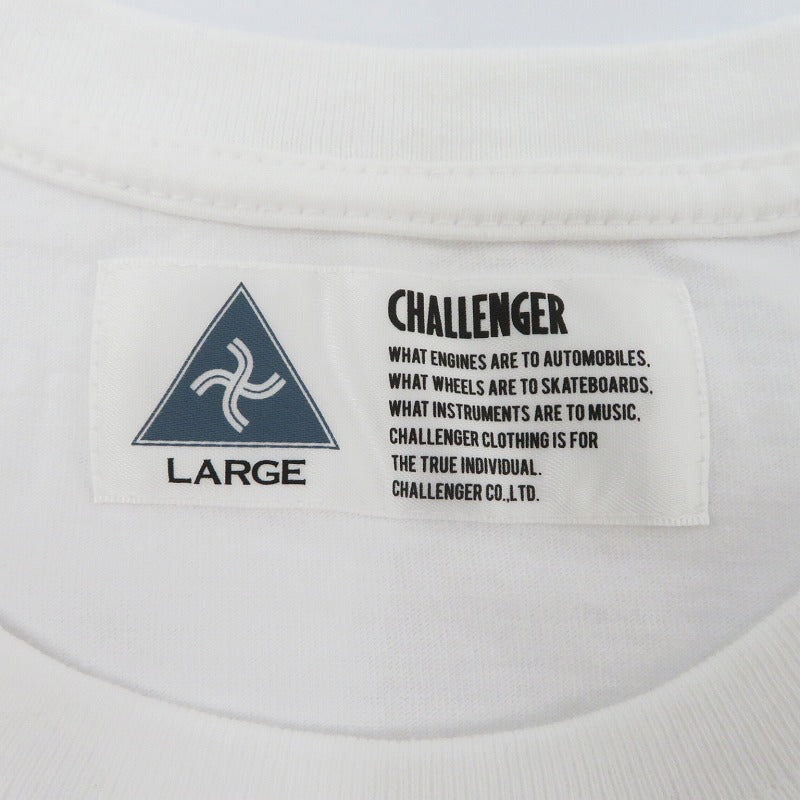 CHALLENGER | チャレンジャー HIBISCUS TEE 半袖Ｔシャツ CLG-TS-024-004 ホワイト サイズ：L【瀬戸大橋店】