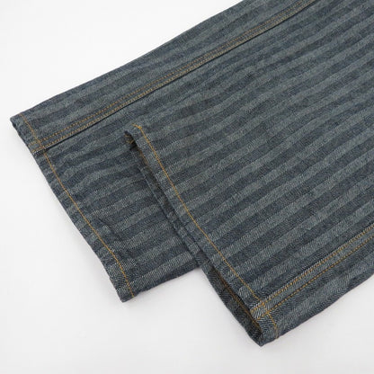 児島ジーンズ | コジマジーンズ Herringbong Cargo Pants カーゴパンツ nb1127h ブルー サイズ：34【瀬戸大橋店】
