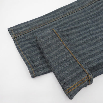 児島ジーンズ | コジマジーンズ Herringbong Cargo Pants カーゴパンツ nb1127h ブルー サイズ：34【瀬戸大橋店】