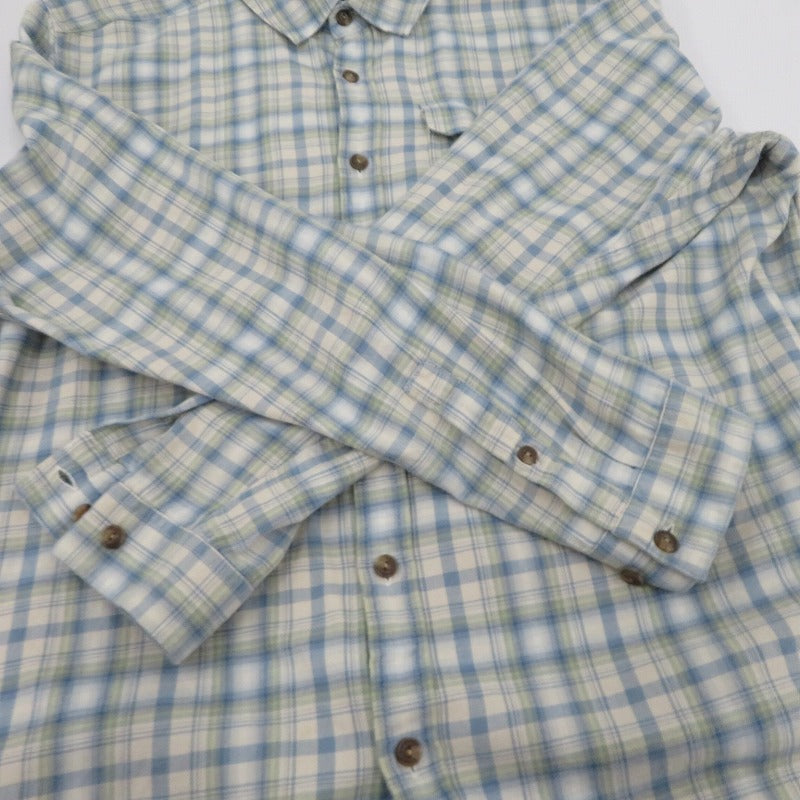 patagonia | パタゴニア ﾗｲﾄｳｪｲﾄ ﾌｨﾖﾙﾄﾞ ﾌﾗﾝﾈﾙｼｬﾂ 長袖シャツ 42410 ブルー サイズ：XL【瀬戸大橋店】