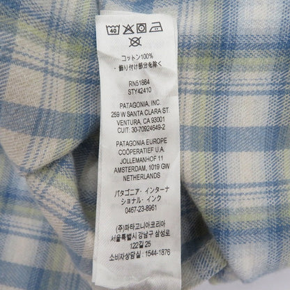 patagonia | パタゴニア ﾗｲﾄｳｪｲﾄ ﾌｨﾖﾙﾄﾞ ﾌﾗﾝﾈﾙｼｬﾂ 長袖シャツ 42410 ブルー サイズ：XL【瀬戸大橋店】
