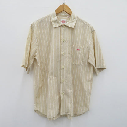 Danton | ダントン 半袖シャツ JD-3609 ベージュ サイズ：40【瀬戸大橋店】