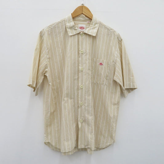 Danton | ダントン 半袖シャツ JD-3609 ベージュ サイズ：40【瀬戸大橋店】
