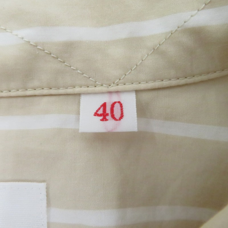 Danton | ダントン 半袖シャツ JD-3609 ベージュ サイズ：40【瀬戸大橋店】