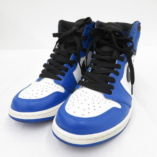 NIKE | ナイキ AJ1High/Game Royal スニーカー 555088-403 エアジョーダン ブルー 27cm【瀬戸大橋店】