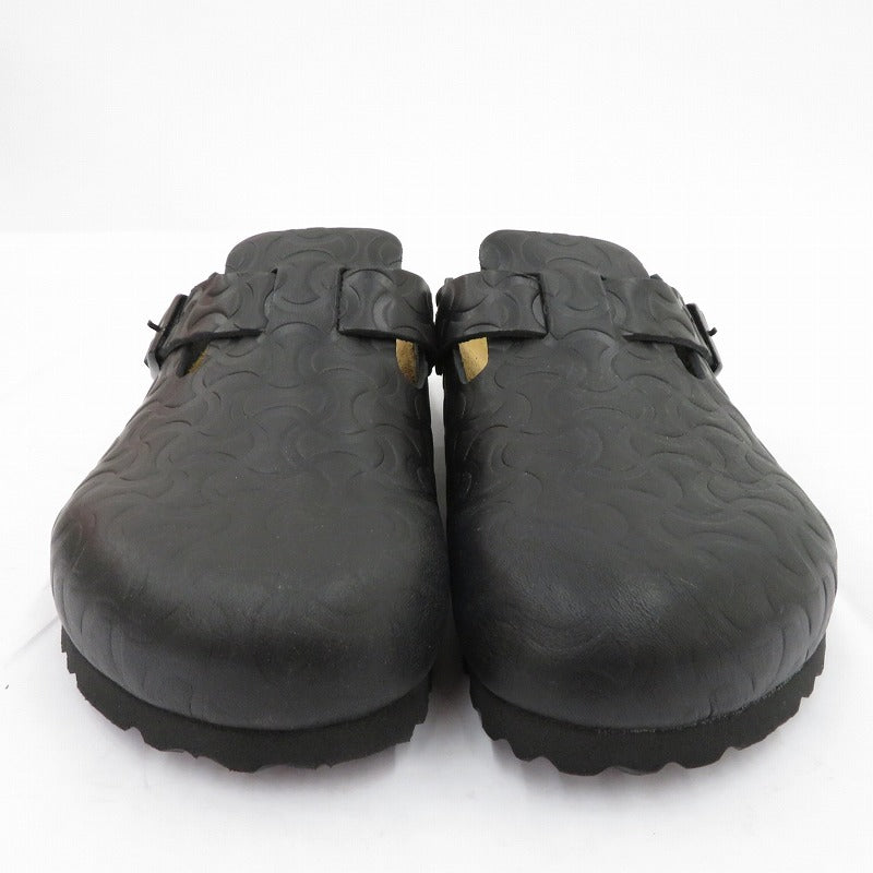 BIRKENSTOCK | ビルケンシュトック BEAMS【別注】BOSTON “BONE PATTERN” サンダル 11-33-0459-271 ブラック 26cm【瀬戸大橋店】
