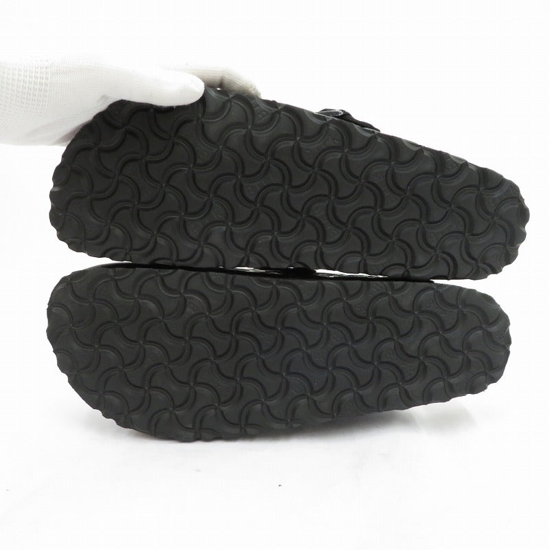 BIRKENSTOCK | ビルケンシュトック BEAMS【別注】BOSTON “BONE PATTERN” サンダル 11-33-0459-271 ブラック 26cm【瀬戸大橋店】