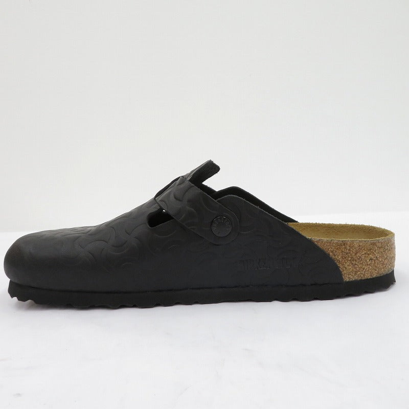 BIRKENSTOCK | ビルケンシュトック BEAMS【別注】BOSTON “BONE PATTERN” サンダル 11-33-0459-271 ブラック 26cm【瀬戸大橋店】