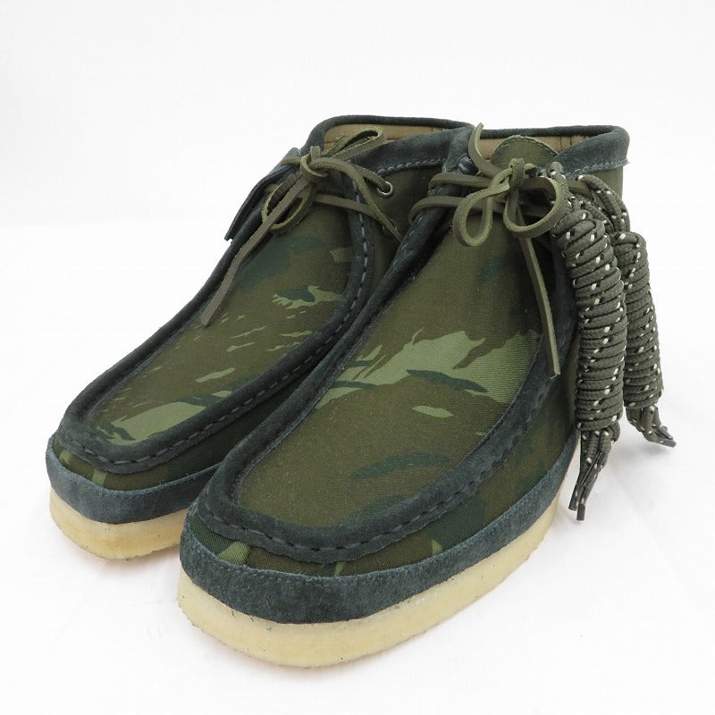 Clarks | クラークス Green Camouflage Green スニーカー 26177769 グリーン 26.5cm【瀬戸大橋店】