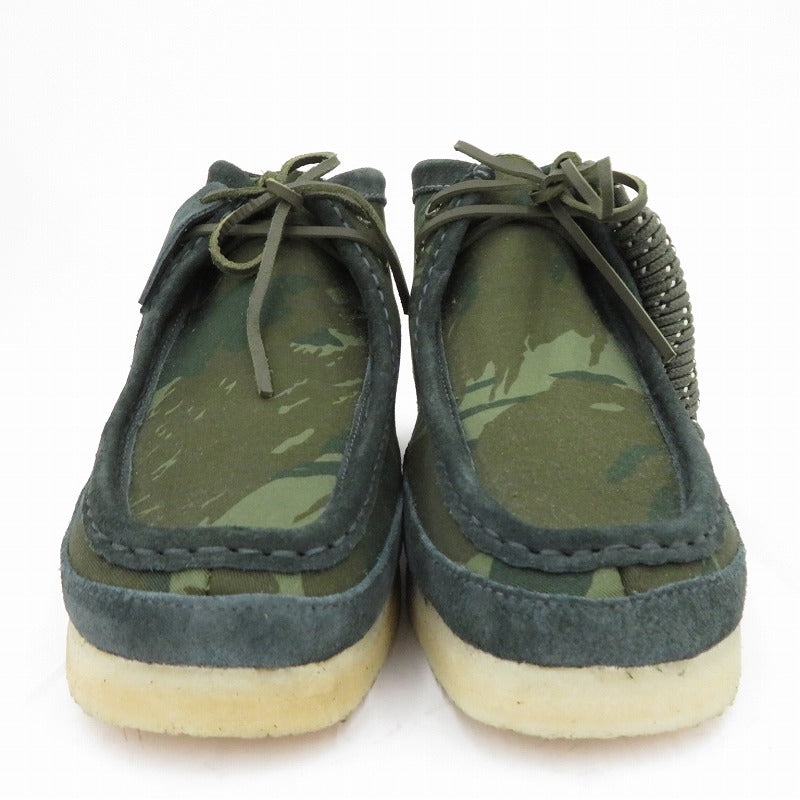 Clarks | クラークス Green Camouflage Green スニーカー 26177769 グリーン 26.5cm【瀬戸大橋店】