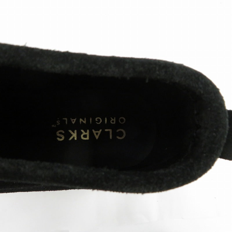 Clarks | クラークス Wallabee Eden その他靴 26773 モカシンシューズ ブラック 27cm【瀬戸大橋店】