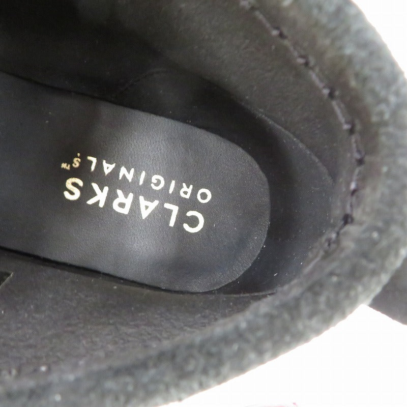 Clarks | クラークス Wallabee Eden その他靴 26773 モカシンシューズ ブラック 27cm【瀬戸大橋店】