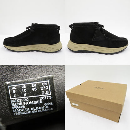 Clarks | クラークス Wallabee Eden その他靴 26773 モカシンシューズ ブラック 27cm【瀬戸大橋店】