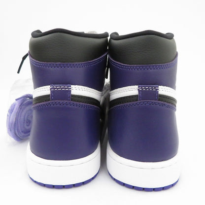 NIKE | ナイキ Retro High OG 'Court Purple/White/Black' (2020) スニーカー エアジョーダン パープル 27cm【瀬戸大橋店】