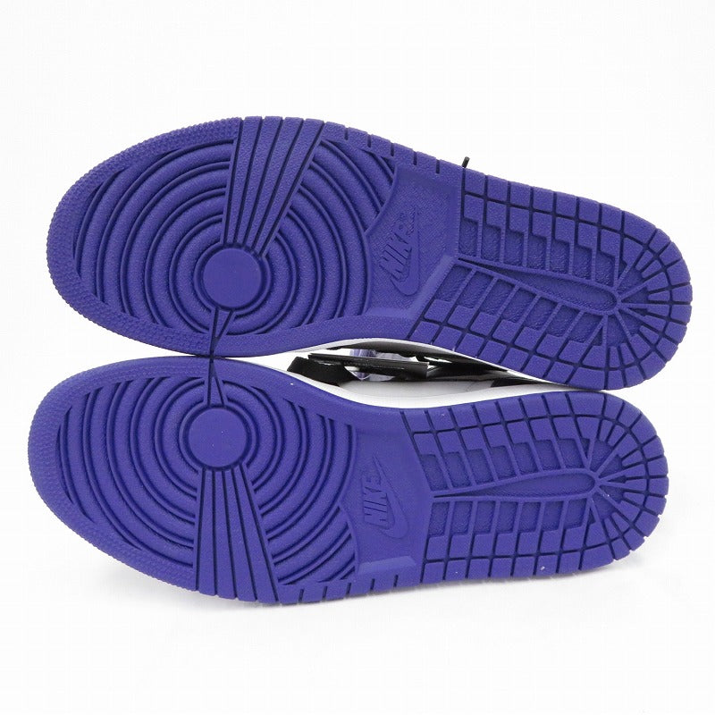 NIKE | ナイキ Retro High OG 'Court Purple/White/Black' (2020) スニーカー エアジョーダン パープル 27cm【瀬戸大橋店】