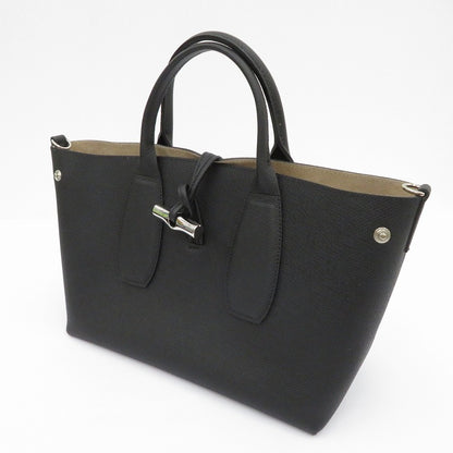 Longchamp | ロンシャン ﾛｿﾞ ﾄｯﾌﾟﾊﾝﾄﾞﾙﾊﾞｯｸﾞ トートバッグ 10058HPN001 ブラック【瀬戸大橋店】
